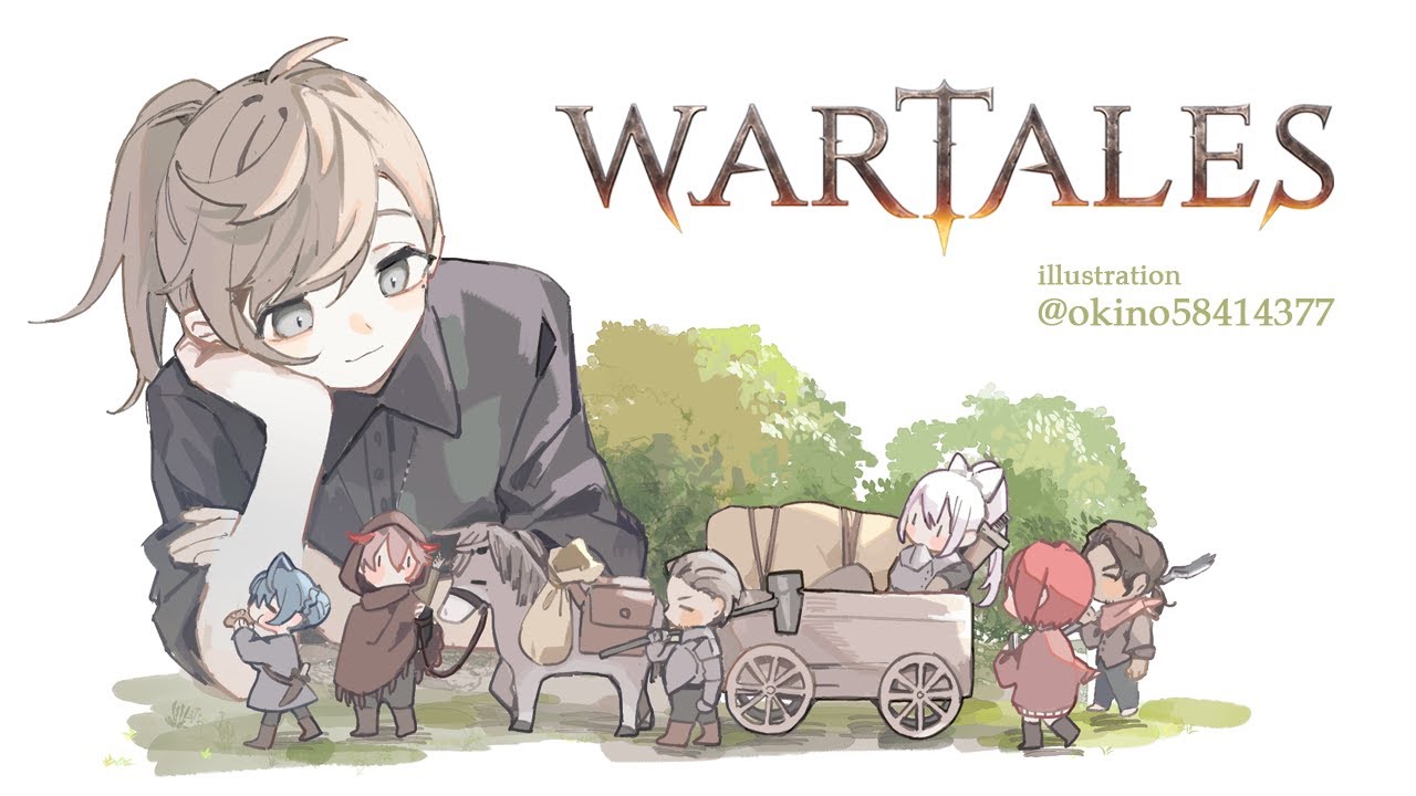 Wartales ＃2 | 安定した収入と食料の確保が必要です・・。【にじさんじ/叶】