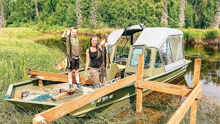Remote ALASKA Dock Build + Summer Fishin'!