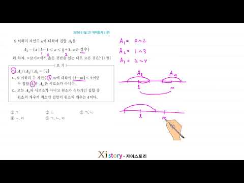 2020 11월 고1 학력평가 21번