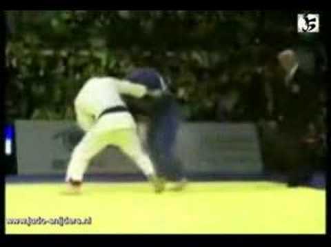 Judo EC 2008 Lissabon Meloni (ITA) - Bauza (LTU)