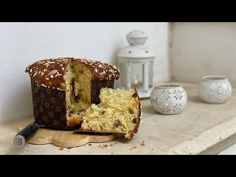 PANETTONE MANDORLATO fatto in casa senza planetaria 😉 Impasto morbidissimo fatto a mano Spettacolo