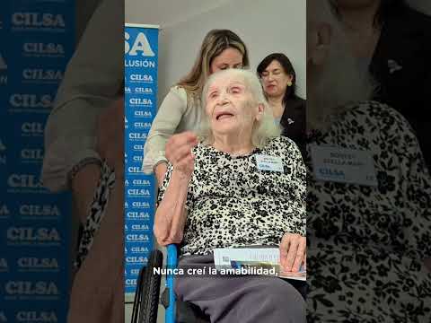 "Nunca pense que iba a necesitar una silla"