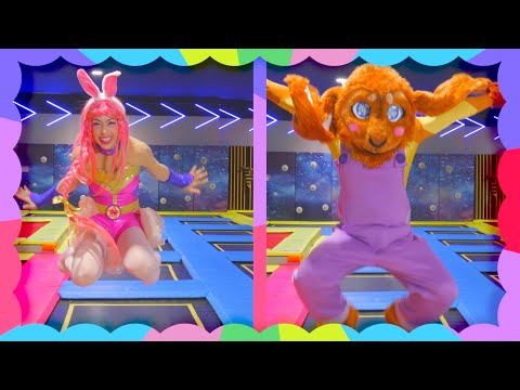 Luli Pampín - La ronda de los conejos 🐇 🐰 - Camas elásticas junto al Pampín Team - Pascuas