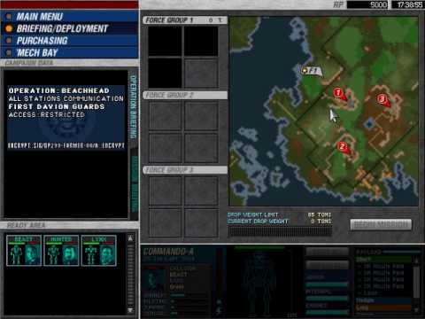 mechcommander 2 cheats pc