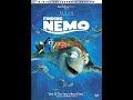 Opening To Finding Nemo 2003 DVD Disc 1 Widescreen