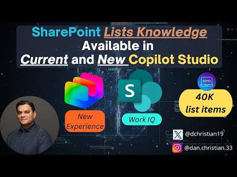 SharePoint Lists Now in Copilot Studio SharePoint Lists Now in Copilot Studio