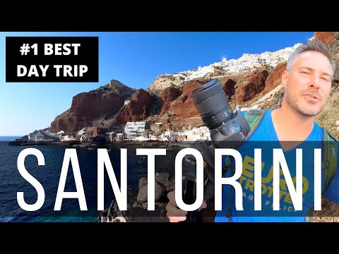 #1 BEST Santorini Day Trip (How To Spend A Day On Santorini Greece) | THIRA to OIA Santorini Greece!