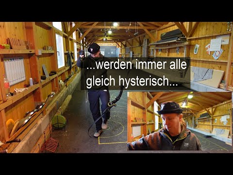 Den Bogen richtig und sicher über das Bein aufspannen. Nie wieder Spannschnur ;-)