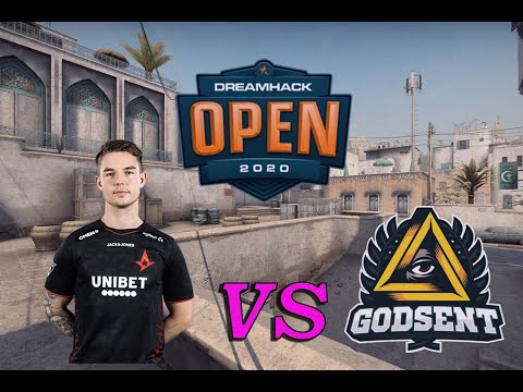 Dev1ce POV (Astralis) vs GODSENT /  DUSt2 / DreamHack Masters Winter 2020