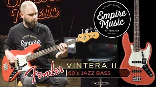 Video thumbnail for Fender Vintera II 60's Jazz Bass - EMPIRE MUSIC by Empire Music