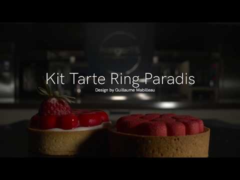 Силіконова форма KIT TARTE RING PARADIS D80 Silikomart, фото №1, інтернет-магазин харчового обладнання Систем4