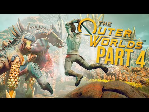 THE OUTER WORLDS Gameplay Walkthrough Part 4 - ROSEWAY (Full Game)