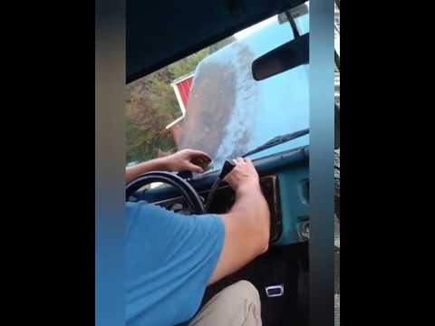Grant steering wheel install on early 70's Chevy truck