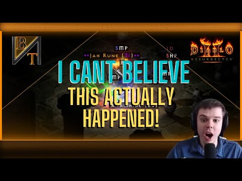 This Will NEVER Happen Ever Again! BTDiablo Diablo 2 Resurrected Mod