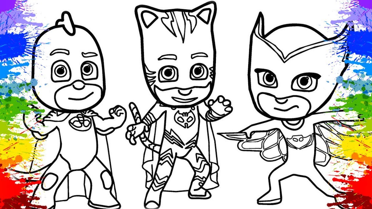 Compilação PJ Masks em Português Brasil | Desenho Animado | PJ Masks Menino Gato Lagartixo Corujita