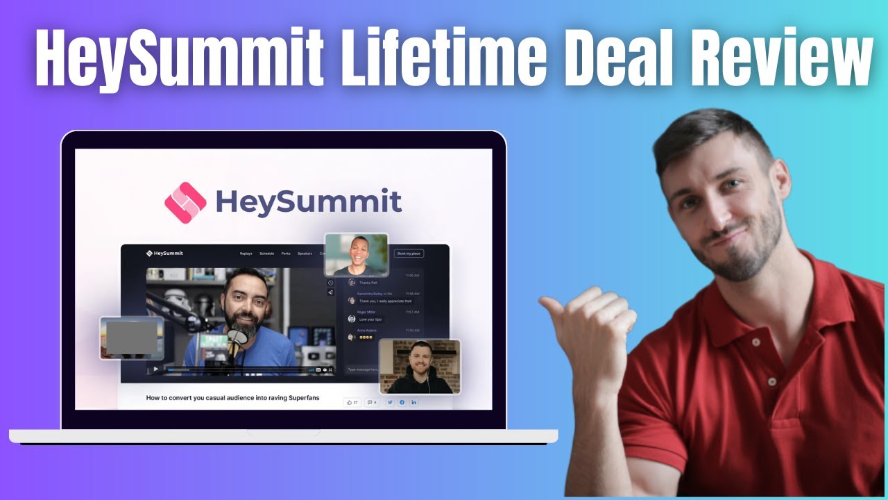 HeySummit Lifetime Deal & Review - Is HeySummit Worth It?