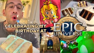 I Flew From Chicago to Orlando for Birthday Cake | Epic Universe, Cake Bake Shoppe, Disney
