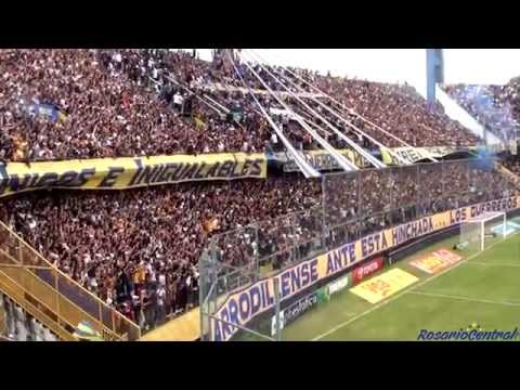 "&quot;Recibimiento&quot; - Rosario Central (Los Guerreros) vs Boca Juniors" Barra: Los Guerreros • Club: Rosario Central