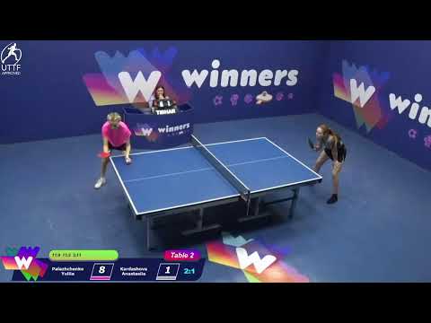 Winners League 29.11.21 Palazhchenko Yuliia - Kardashova Anastasiia 20:00