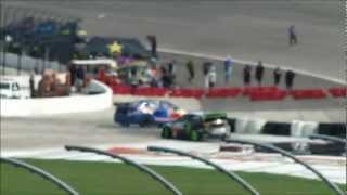 Ken Block vs Travis Pastrana GRC Global Rallycross HoonkaboomTX LCQ 1