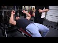 HOW TO BENCH With Larry Wheels and my coach Gaglionestrength