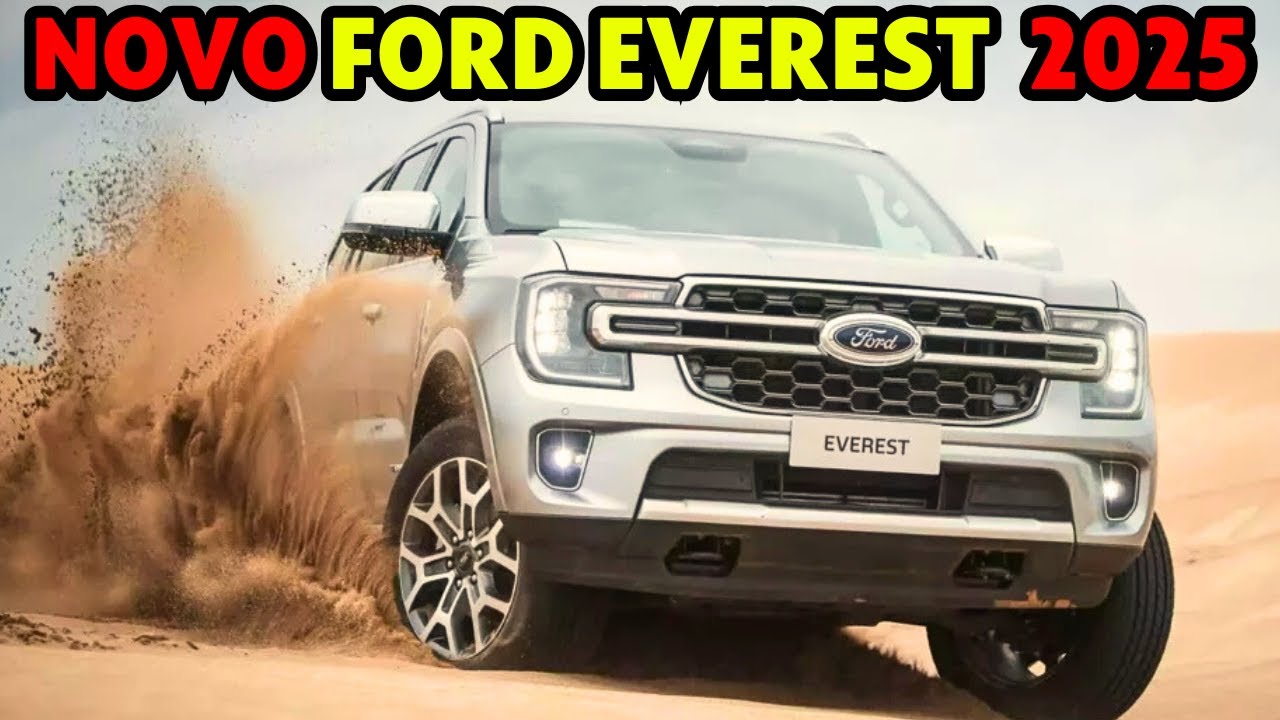 Conheça o Ford EVEREST 2024, Um rival ideal para disputar a liderança com a Toyota SW4?