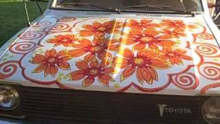 preview picture of video 'Sadie: My Hand Painted Toyota Motorhome(Work In Progress) video1'