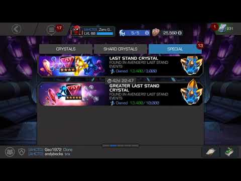 My First Greater Last Stand Crystal Opening!!!!!