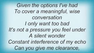 Rival Schools - My Echo Lyrics