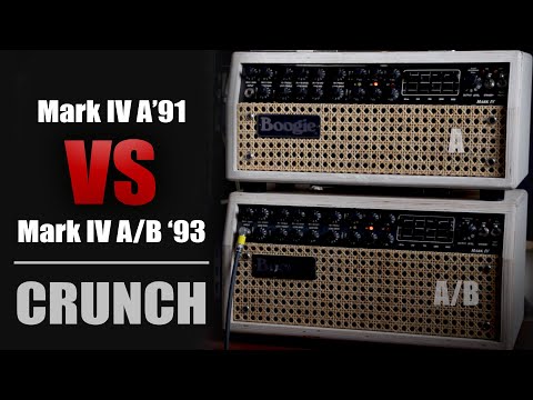 Mesa/Boogie Mark IV A ('91) -vs- Mark IV A/B ('93) | R2 Crunch Channel