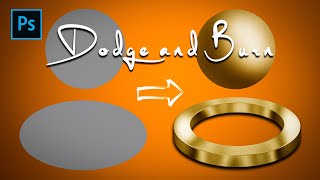 Turn 2D Shapes to 3D Using Dodge and Burn in Photoshop 2020