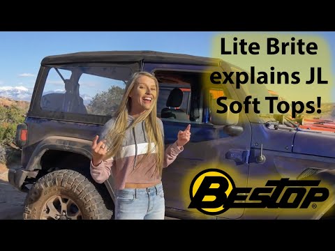 Lite Brite explains the Mopar and Bestop JL soft top options at EJS