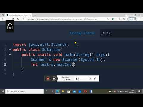 Alternating Characters Hackerrank Java Programming Language Solution Of Hackerrank Problems