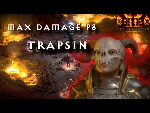 MAX DAMAGE TRAPSIN P8 ASSASSIN BUILD Players 8 Chaos Terror Zones Ladder Season 2 Patch 2.5 D2R