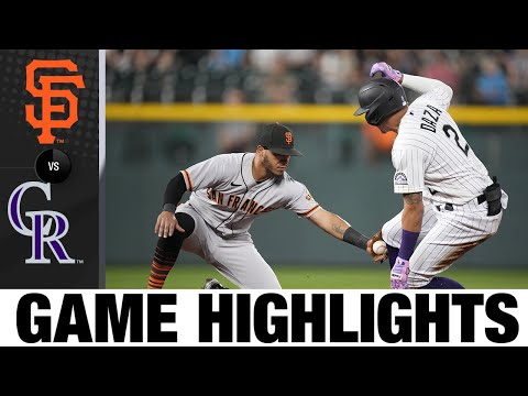 Giants vs. Rockies Game Highlights (9/19/22) | MLB Highlights