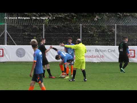 11.10.2020 Championnat 5e Ligue FC United Milvignes - FC La Sagne 7 - 4 (4-2)