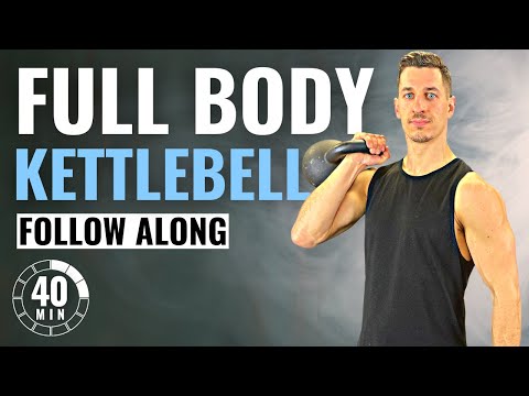 40 MIN FULL BODY KETTLEBELL WORKOUT | Functional Strength