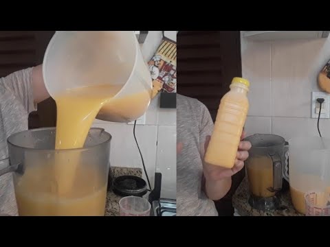 5 LITROS DE SUCO:COM APENAS 300ML DE POLPA DE MARACUJÁ