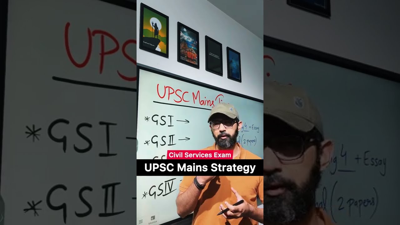 UPSC Mains Exam Strategy | UPSC CSE IAS