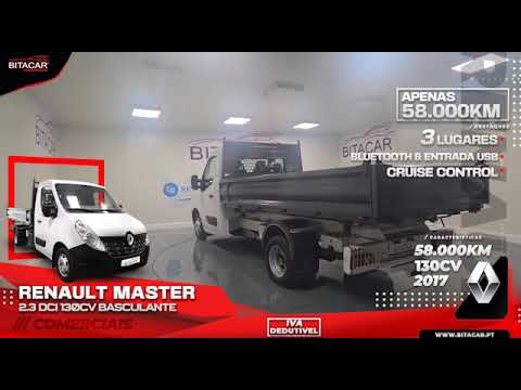 Renault Master 2.3 DCI 130CV BASCULANTE