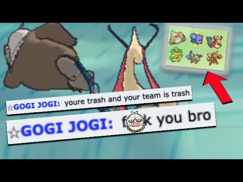MOST TOXIC SALTY POKEMON PLAYER EVER (funny SLAKING salt)