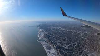 Landing on Chicago O' Hare (ORD) on a Southwest Airlines 737-700