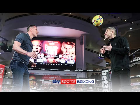 Jamie Carragher vs Liam Smith! | Header Tennis with funny ending 😂⚽