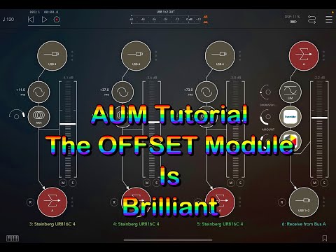 AUM Tutorial - How To Use The TIME OFFSET Module - Creative & Practical Use - Tips & Tricks