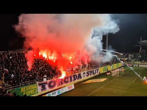 NK Istra - HNK Hajduk Split 3:0,Pula Aldo Drosina ( Torcida u velikom broju kao i uvijek ) ...