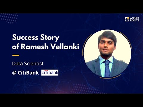 Success Story of Ramesh Vellanki: A non-programmer to Data Scientist @ CitiBank