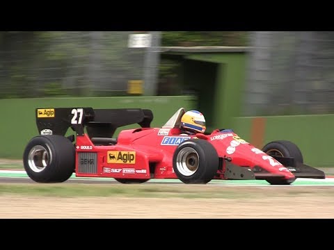 Ferrari 126 C4 F1 ex Arnoux - Formula 1 V6 Turbo Sound!