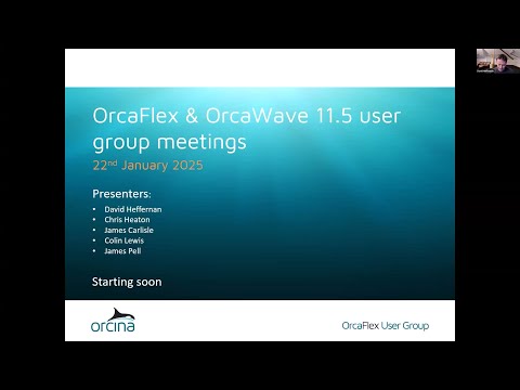 OrcaFlex 11.5 UGM - OrcaFlex & OrcaWave new features