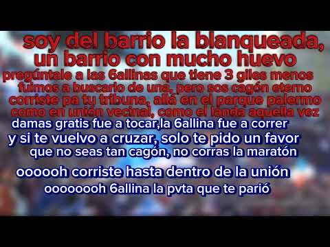 "Soy del barrio La Blanqueada" Barra: La Banda del Parque &bull; Club: Nacional