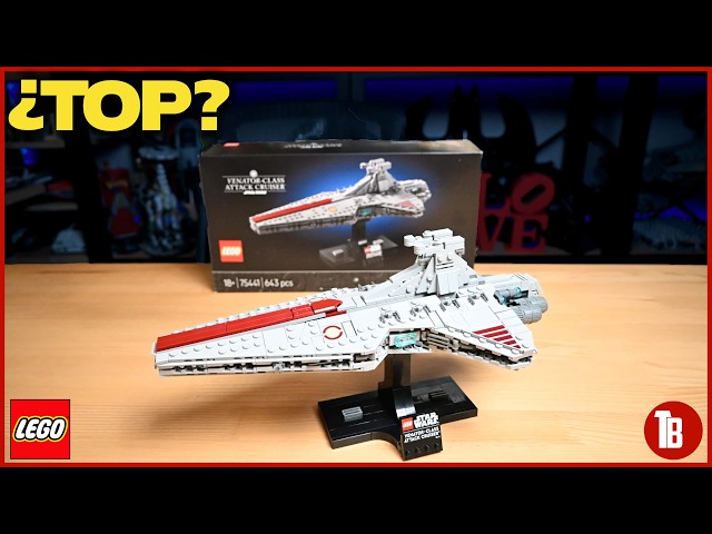 Vídeo relacionado con LEGO Star Wars 75441 Crucero de Ataque Clase Venator - Maqueta para Construir para Adultos de Nave de la República - Decoración para el Salón - Regalo de Colección para Fans de La Venganza de los Sith
